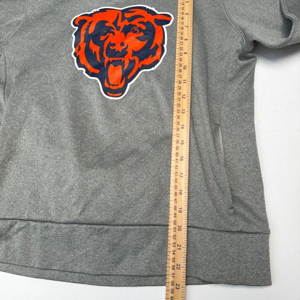 Nike Chicago Bears‎ Hoodie Gray NFL Y2K Sportswear Youth Large or Women XS/ S